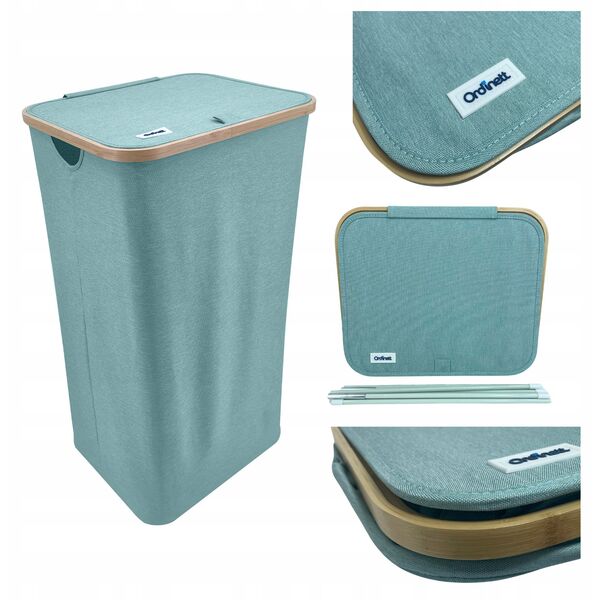Linen box 40 5x33x74cm Mint 8000303317661