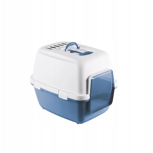 Cathy Comfort closed toilet 58x45x48cm white/blue 8003507990012