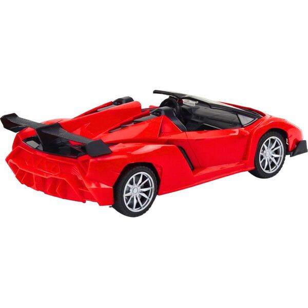 LeanToys Samochód Sportowy Zdalnie Sterowany Auto RC 1:18 Czerwony