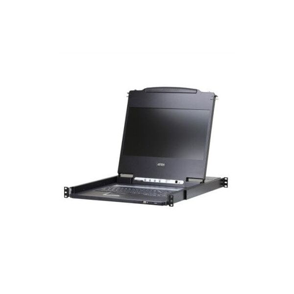 ATEN CL6700MW-ATA-2XK07GG διακόπτης KVM Δυνατότητες τοποθέτησης σε ράφι Μαύρο