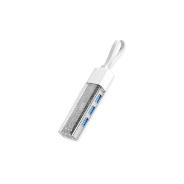 Συγκεντρωτής ROLINE USB 3.2 Gen 1, 4 θύρες, καλώδιο σύνδεσης κεντρικού υπολογιστή τύπου A+C