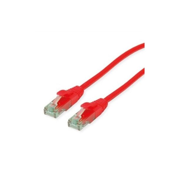 ROLINE RM UTP Patch Cord Cat.6A, κόκκινο, 0,5 m