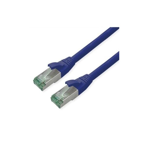 ROLINE RM S/FTP (PiMF) Patch Cord Cat.6A, μπλε, 15 μ