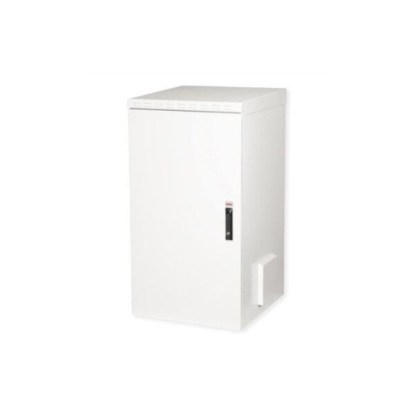 ROLINE 19-ιντσών επιτοίχια θήκη Pro 22 U, 600x600 WxD IP55 γκρι εξωτερική