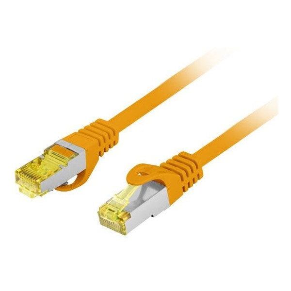 PATCHCORD ΚΑΤ.6A S/FTP LSZH CU 20M ΠΟΡΤΟΚΑΛΙ FLUKE PASSED LANBERG
