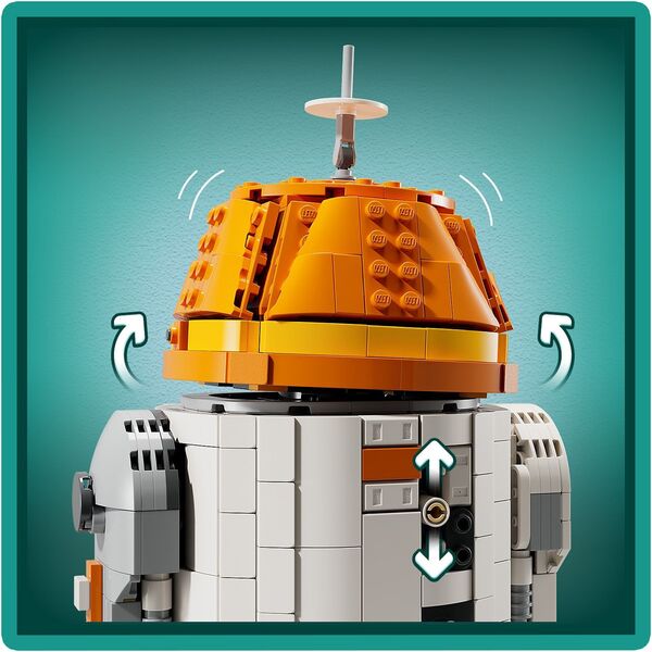 Star Wars Droid αστρομηχανικός Chopper (C1-10P) (75416)