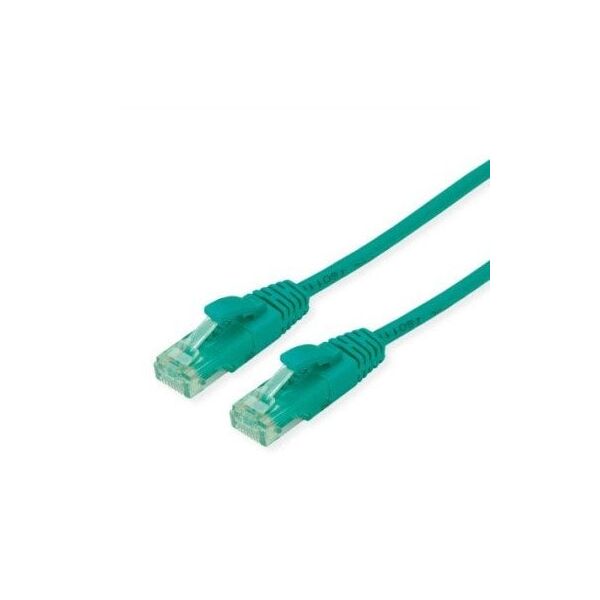 ROLINE RM UTP Patch Cord Cat.6A, zielony, 15 m