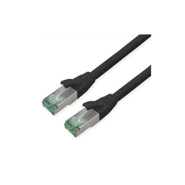 ROLINE RM S/FTP (PiMF) Patch Cord Cat.6A, czarny, 5 m