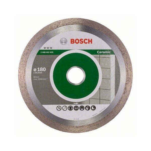 Bosch Diamentowa tarcza tnąca BETTER FOR CERAMIC 180x25,4mm 2608602635