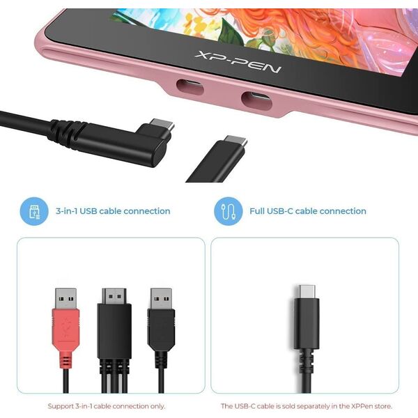 Tablet graficzny XP-Pen Tablet Graficzny Artist 10 2nd Pink