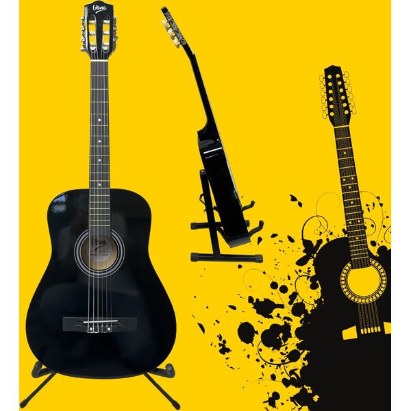 V-TONE BCG BK gitara klasyczna 4/4 3x kostka do gry akordy zestaw