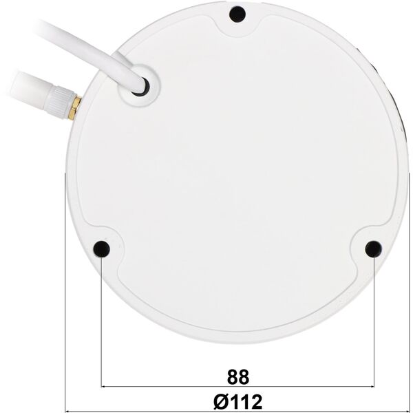 KAMERA IP APTI-W31D2-TUYA-V2 Wi-Fi - 3Mpx 3.6mm