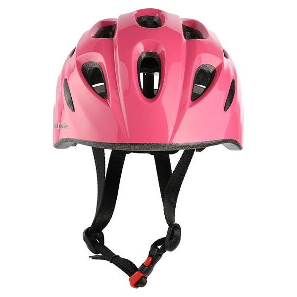 Nils Extreme Kask MTW01+H210 różowy z ochraniaczami r. XS