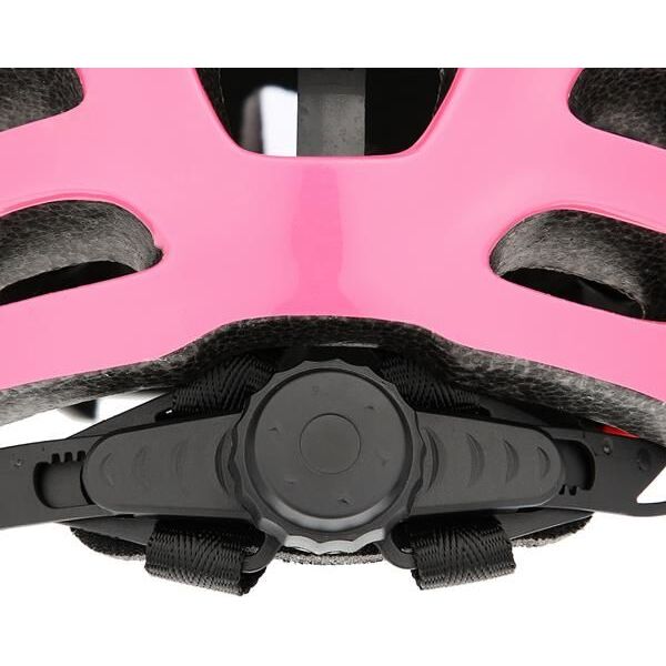 Nils Extreme Kask MTW01+H210 różowy z ochraniaczami r. XS