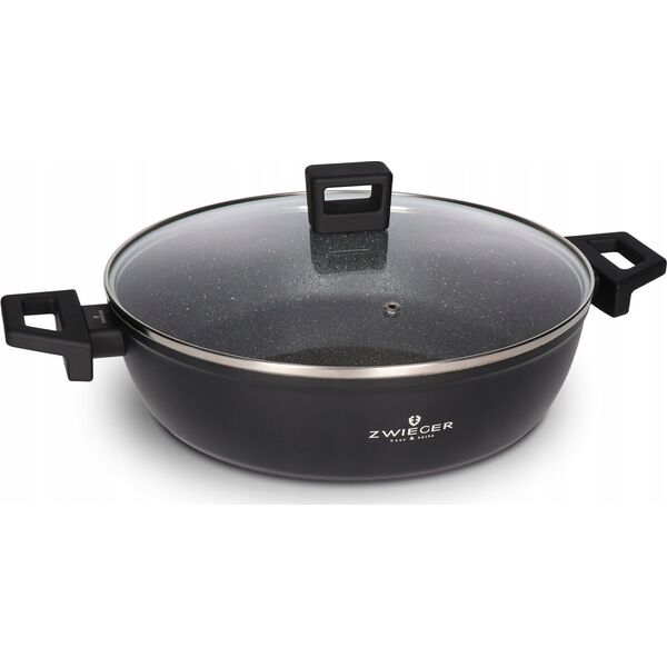 Zwieger ZWIEGER GARNEK FORTE PŁASKI Z POKRYWKĄ 28cm