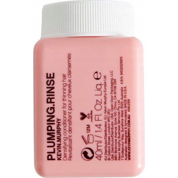 Kevin Murphy Kevin Murphy, Plumping Rinse, Hair Conditioner, For Revitalisation, 40 ml For Women