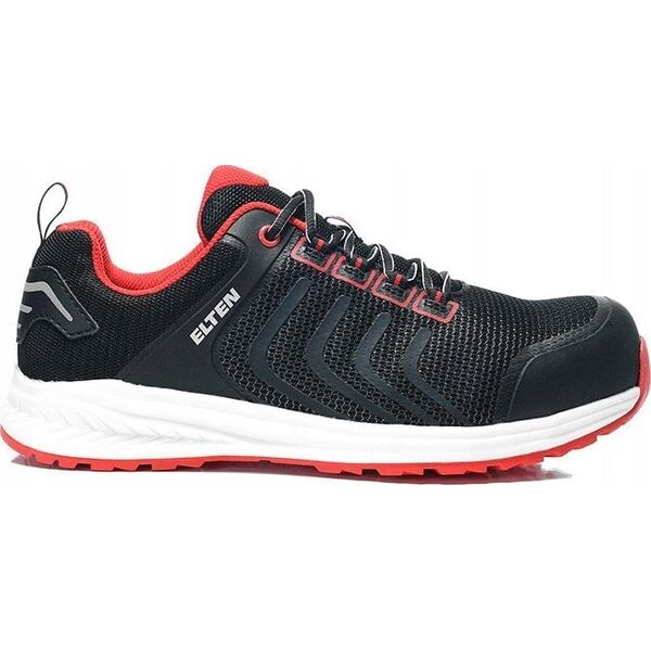 Sourcing Shoes ELTEN Livas black red low ESD S1P, black 44