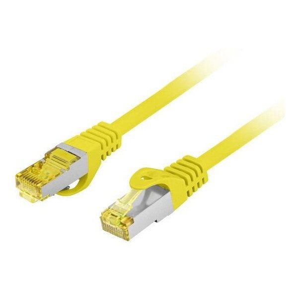 PATCHCORD ΚΑΤ.6A S/FTP LSZH CU 20M ΚΙΤΡΙΝΟ FLUKE PASSED LANBERG