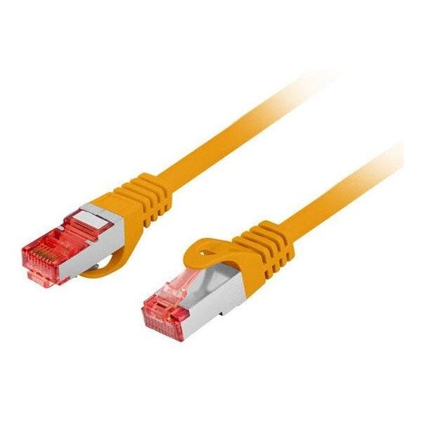 PATCHCORD ΚΑΤ.6 S/FTP LSZH CU 20M ΠΟΡΤΟΚΑΛΙ FLUKE PASSED LANBERG
