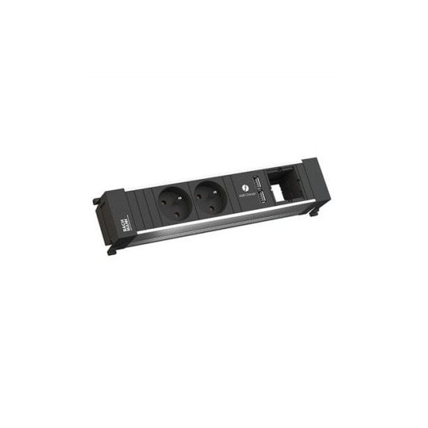 BACHMANN POWER FRAME 2xUTE 1xUSB 1xCM power 0.2m GST18