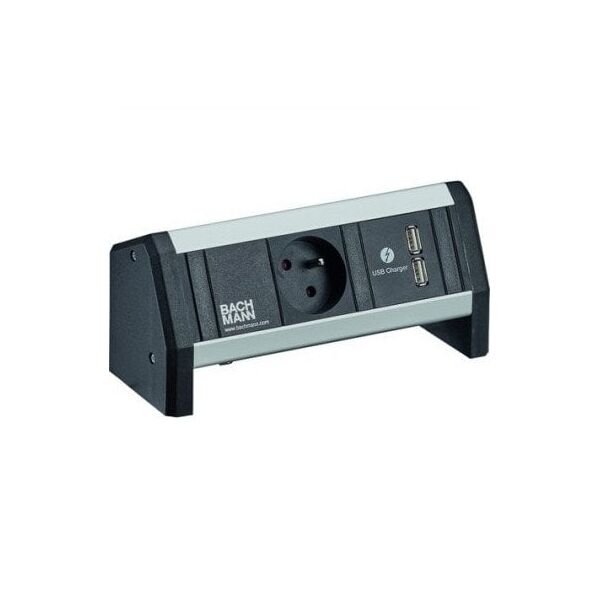 BACHMANN DESK 1xUTE 1xUSB Ładowarka sieciowa GST18