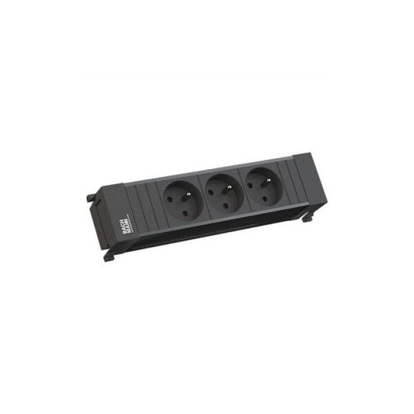 BACHMANN POWER FRAME 3xUTE krótki profil plastikowy czarny