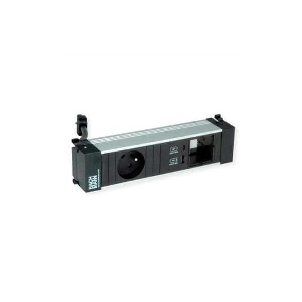 BACHMANN POWER FRAME S 1xUTE 1xCM 1xUSB A/C 22W 0.2m GST18