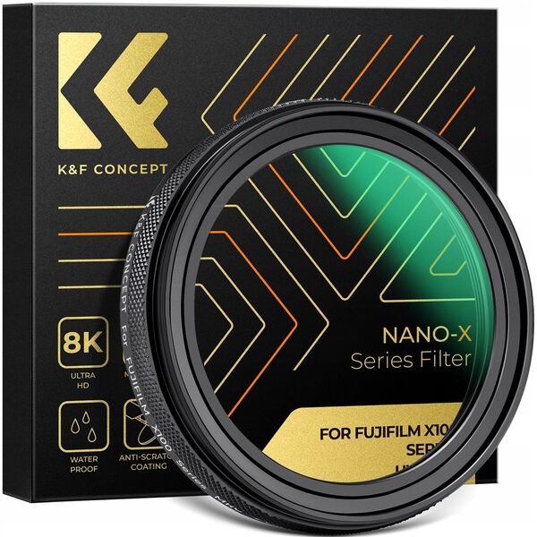 Filtr UV Nano-X MRC K&F CONCEPT do FujiFilm X100 X100S X100V X100F X100VI / KF01.2882