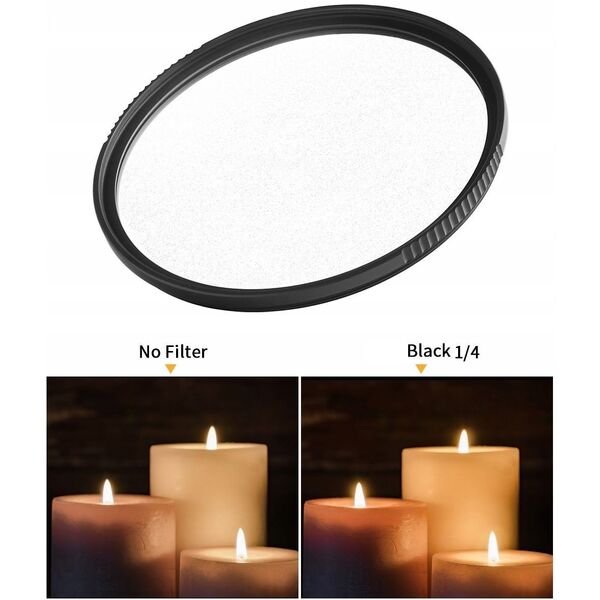 Filtr Dyfuzyjny Black Diffusion 1/4 do FujiFilm X100 X100S X100VI X100F / KF01.2883