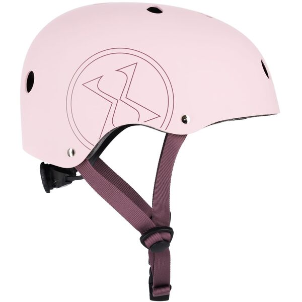 MTW001-1 KASK CIEMNO-RÓŻOWY ROZM. L(58-61CM) NILS EXTREME