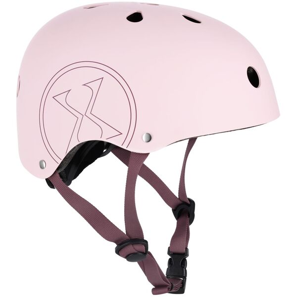 MTW001-1 KASK CIEMNO-RÓŻOWY ROZM. M(55-58CM) NILS EXTREME