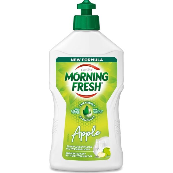 Sarantis CUSSONS Morning Fresh Skoncentrowany płyn do mycia naczyń - Apple 400 ml