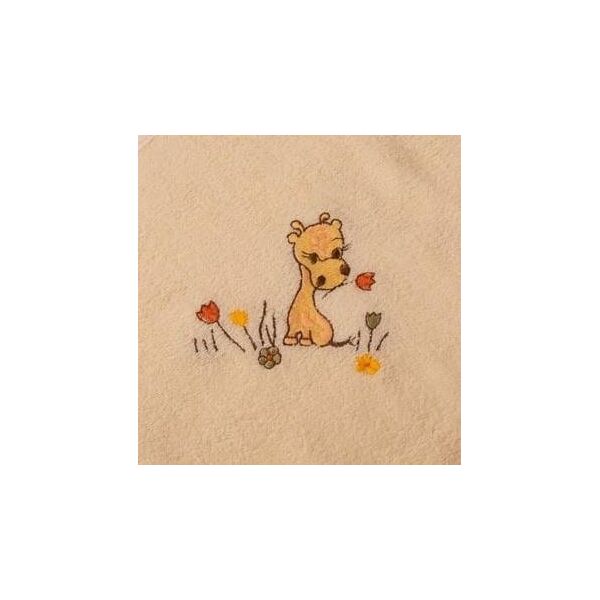 Matex OKRYCIE KĄPIELOWE NIEMOWLĘCE FROTTE 85X85CM ECRU