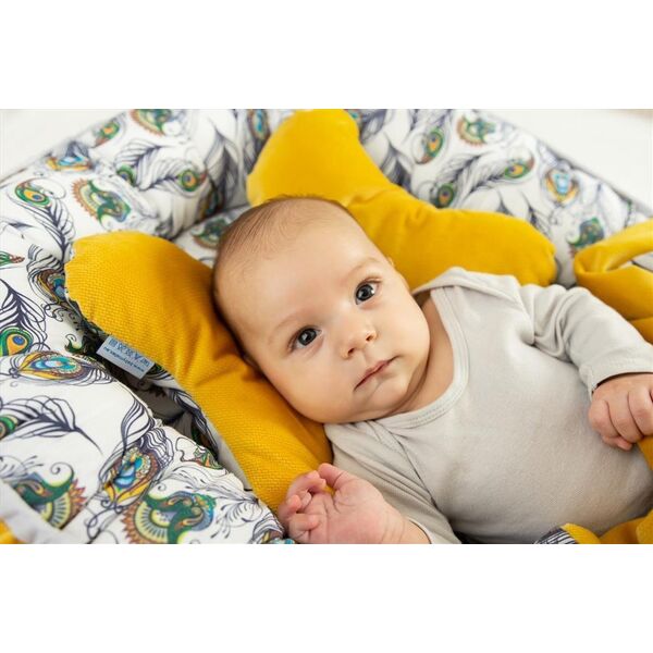 BabyMatex Materac 55 x 80 Pozycjonujący Gniazdko Velvet 03