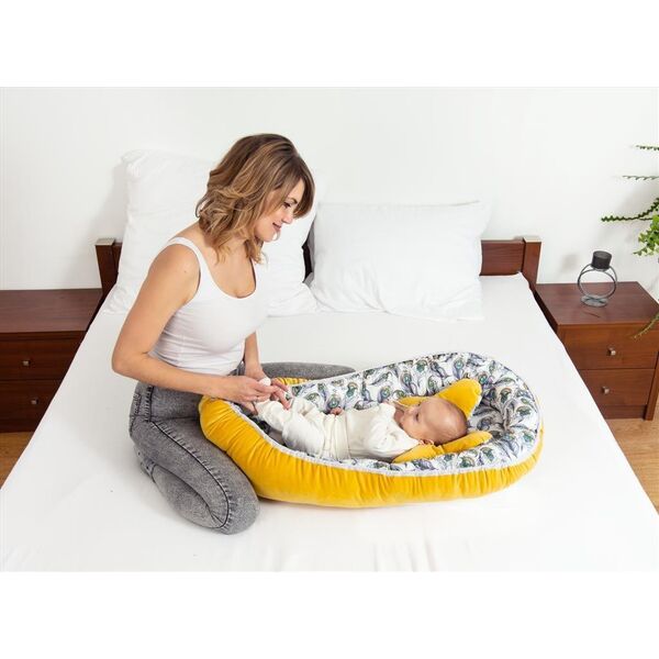BabyMatex Materac 55 x 80 Pozycjonujący Gniazdko Velvet 03