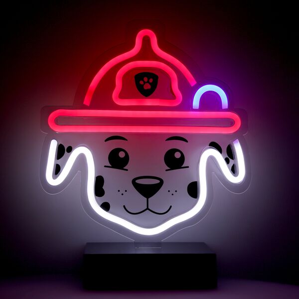 PAW PATROL Led neon lamp on a stand for children Paw Patrol-Marshall 29726