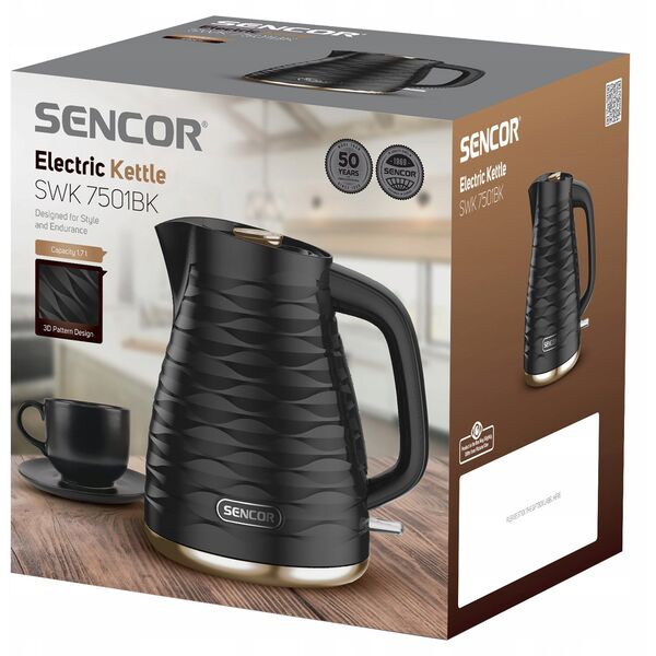 Sencor SWK 7501BK Electric kettle 1.7L 2200W