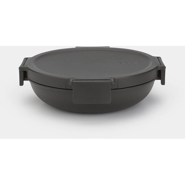 BRABANTIA Κάντε &amp| Πάρτε μπολ για μεσημεριανό 1L σκούρο γκρι 206009
