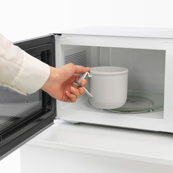 BRABANTIA Φτιάξτε &amp| Πάρτε δοχείο σούπας 0.6L ανοιχτό γκρι 203848
