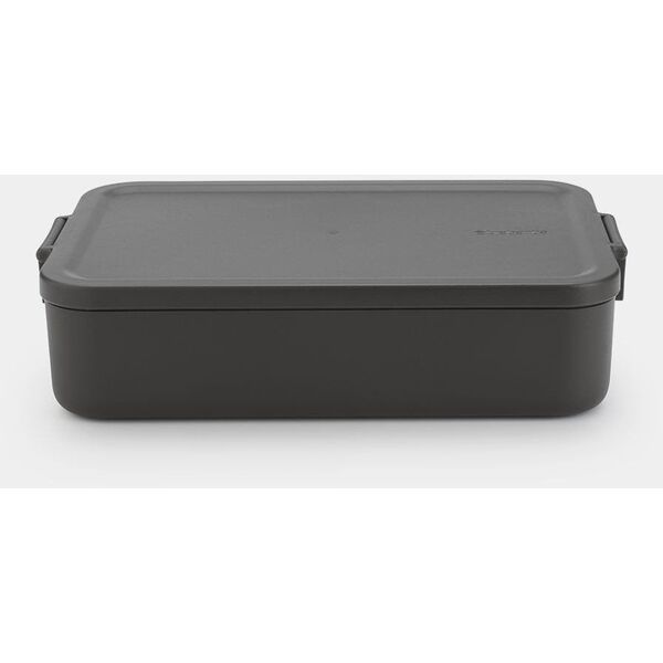 BRABANTIA Κάντε &amp| Πάρτε μεγάλο κουτί μεσημεριανού γκρι σκούρο 203060