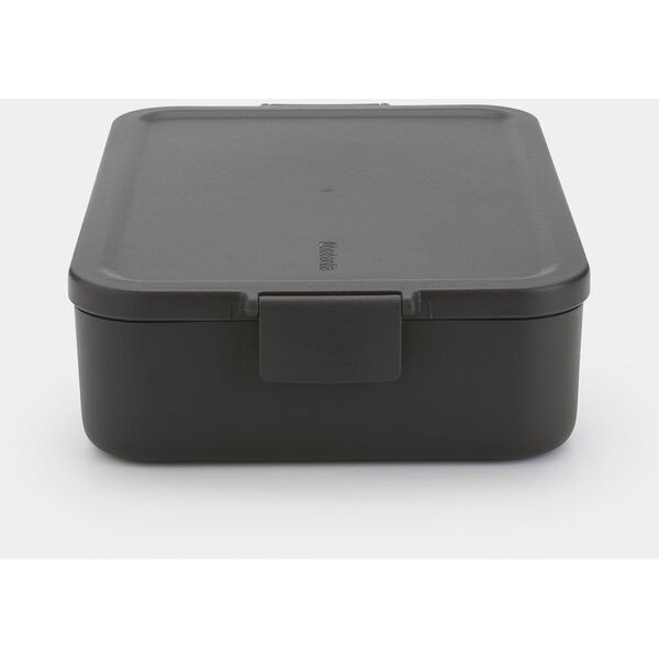 BRABANTIA Κάντε &amp| Πάρτε μεγάλο κουτί μεσημεριανού γκρι σκούρο 203060