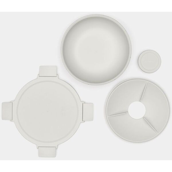 BRABANTIA Κάντε &amp| Πάρτε σαλατιέρα 1.3L Ανοιχτό Γκρι 206368