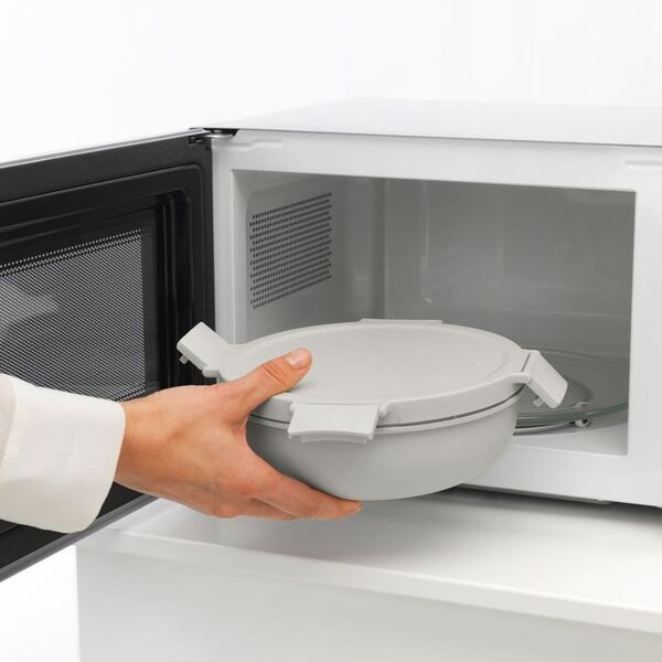 BRABANTIA Κάντε &amp| Πάρτε σαλατιέρα 1.3L Ανοιχτό Γκρι 206368