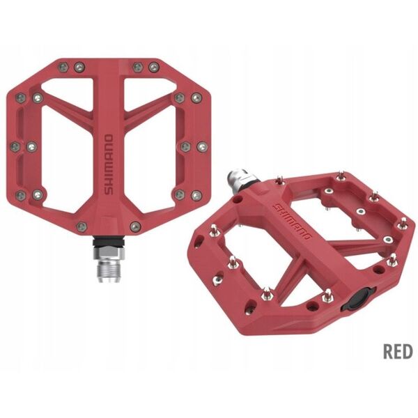 Shimano PD-GR400 Flat Pedal πετάλια, κόκκινο