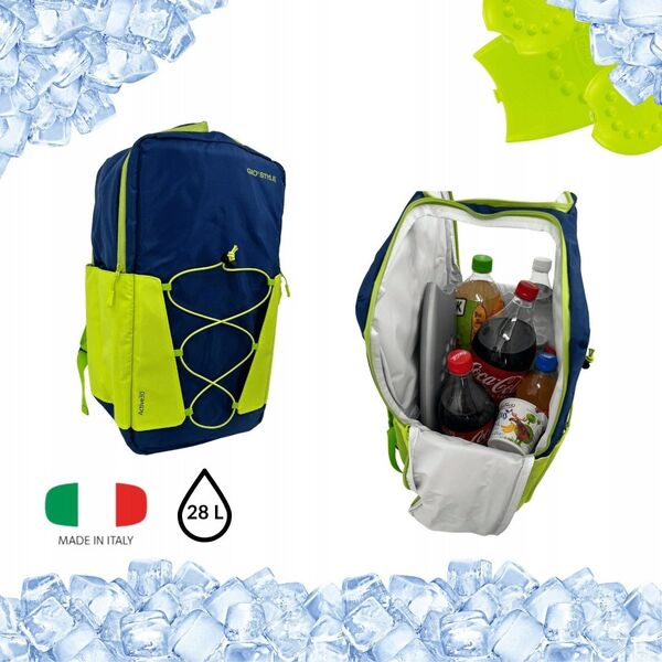 Θερμικό σακίδιο πλάτης Active Backpack 30 μπλε-πράσινο 8000303309161