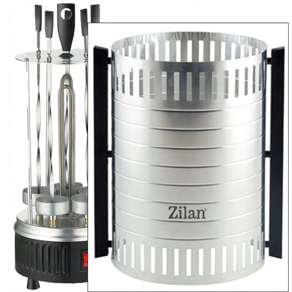 Zilan ZLN5565 Vertikalais barbekju grils 900W