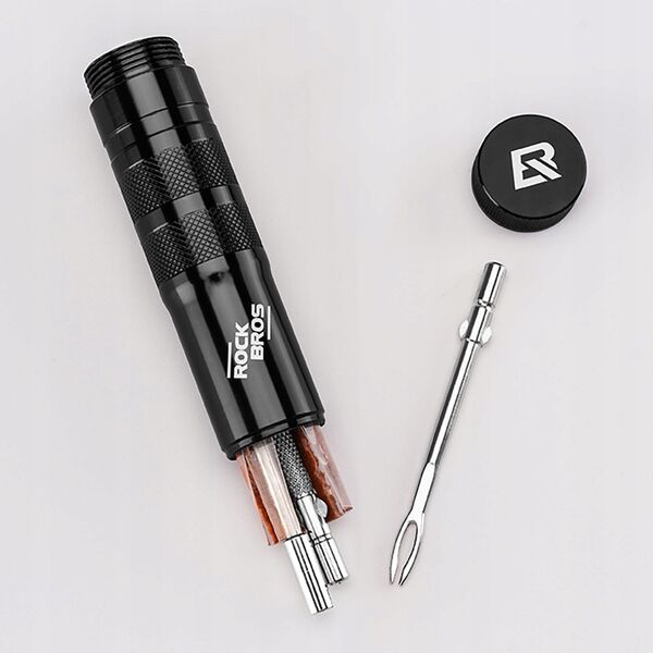 Zestaw naprawczy Rockbros do opon bezdętkowych tubeless - czarny