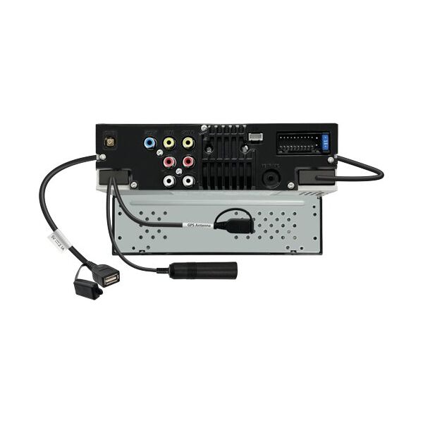 JVC KW-M595DBT radio samochodowe Czarny Wi-Fi 22 W Bluetooth