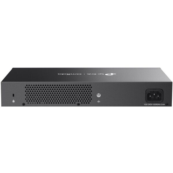 TP-Link Omada ES224G łącza sieciowe Zarządzany L2 Gigabit Ethernet (10/100/1000) Czarny