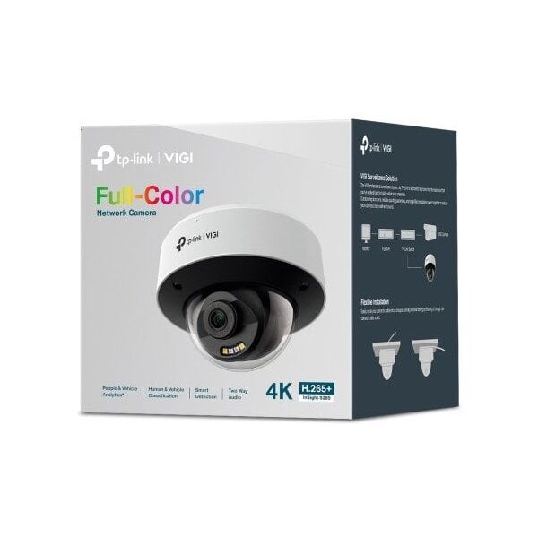 TP-Link InSight S285 Douszne Kamera bezpieczeństwa IP Zewnętrzna 3840 x 2160 px Sufit